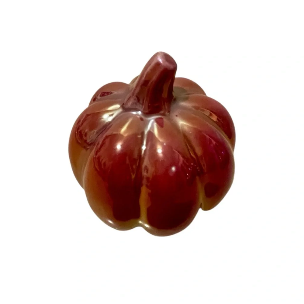 Target Ceramic Iridescent Mini Pumpkins Decor - Set of 4